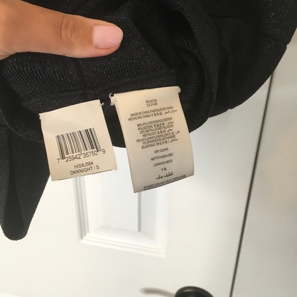 Herve Leger Lurex Essentials City Dark Night SzS - Picture 6 of 7